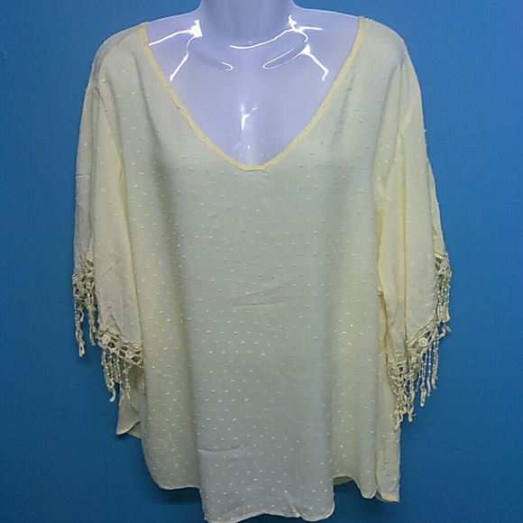 Unique Spectrum Tops - Unique spectrum ladies plus size see through blous